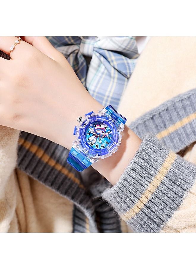 Generic 4 Ultraman Watches Boys Girls Watch,Child Watches Luminous Analog Watches for Kids Ages 3-12,Easy to Read Time Leather Wrist Watch Kids Birthday Gifts for Children Age 3+Yrs  - Image 3