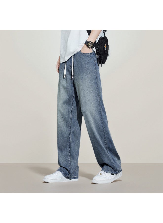 Tucano comfortable & Skin-friendly Men's Jeans - Casual Commuter Loose Straight-leg Pants - Image 3