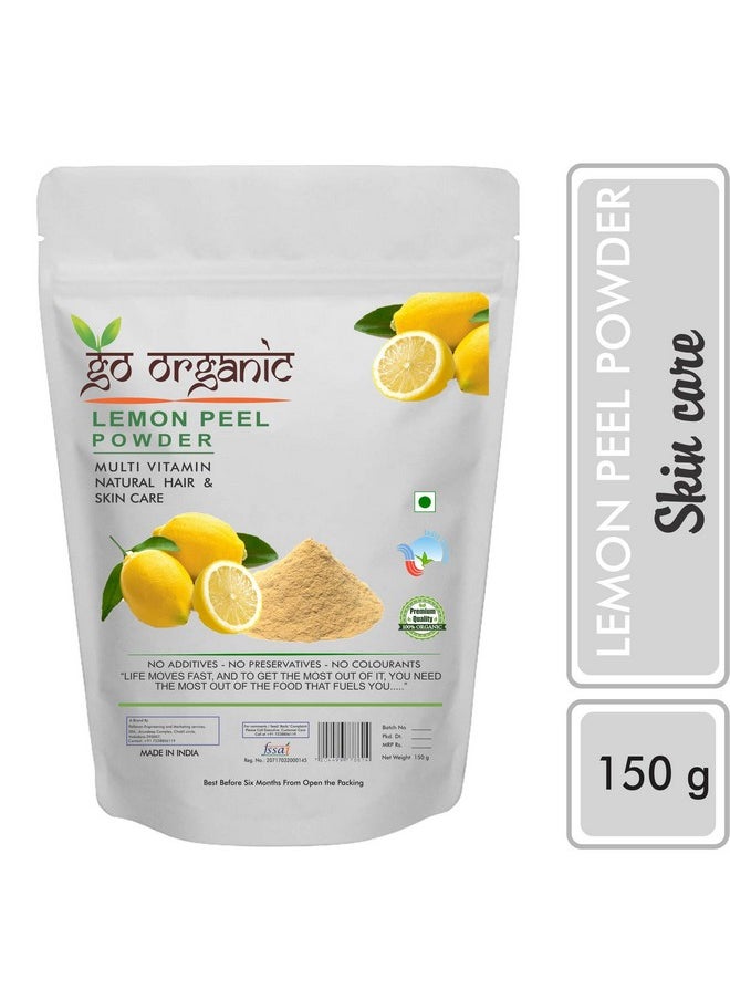 جو أورجانيك مسحوق قشر الليمون (Citrus Limonum) | لتنظيف الوجه وتبييض البشرة (150 جرام)  - Image 1