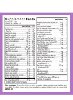 Swisse Daily Multivitamin for Women Energy, Stress & Immune Support 120 Tablets 4 Months Supply  - Image 3
