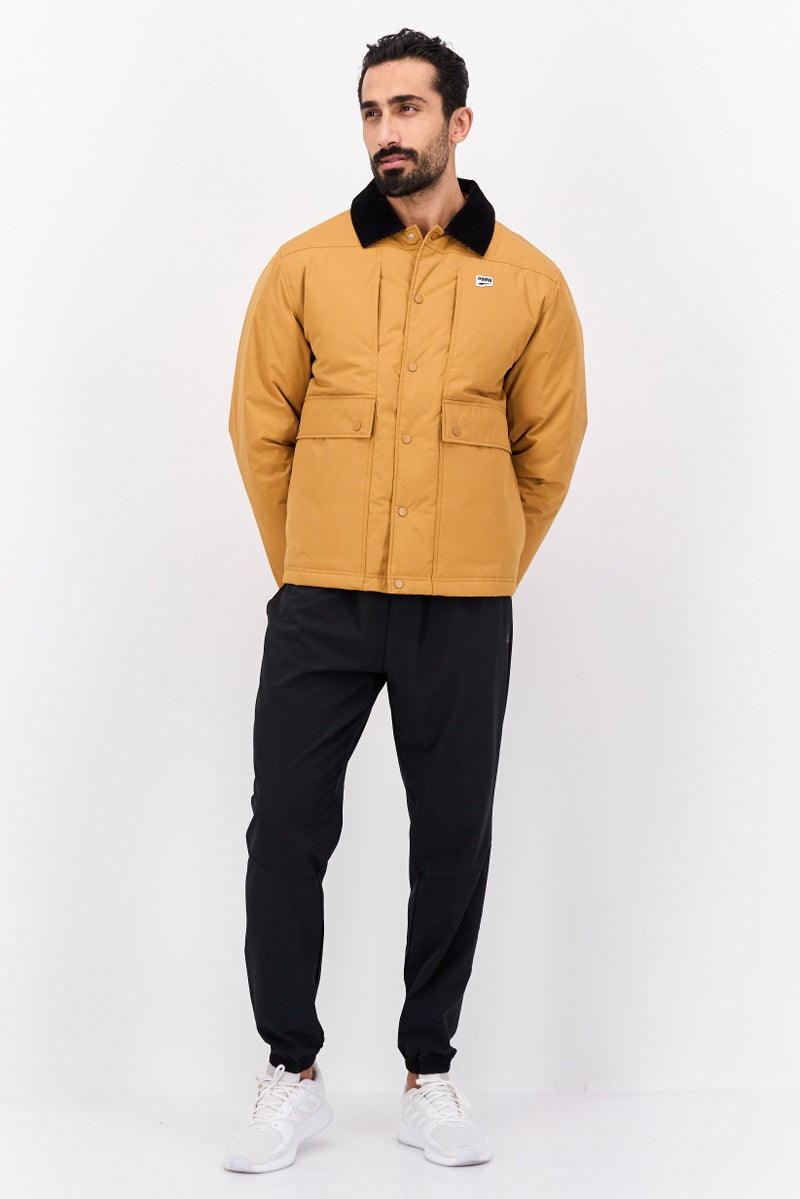 PUMA جاكيت تدريب رياضي للرجال، تان - Image 4