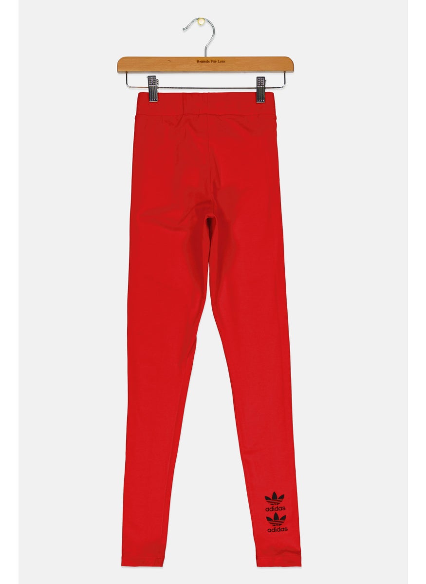 adidas Originals - Women Sportswear Fit Training Leggings, Red - Image 1