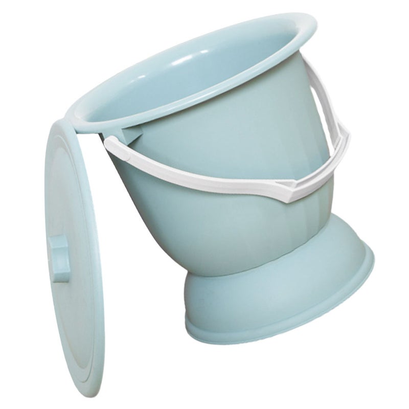 2pcs Chamber Pot Portable Toilet Bedroom Urine Pot Spittoon Urine Bucket Potty Urinal Bottle - Image 3