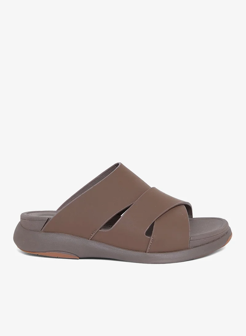 جيومني صنادل عربية مريحة للرجال – صنادل كلاسيكية مفتوحة الأصابع مع سرير مبطن للارتداء اليومي