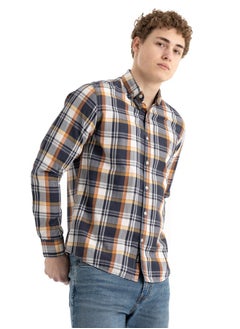 Shirt Men's, Stylish, Oxford Cotton , GREY , Multicolor