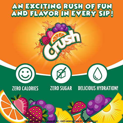 Crush Variety Pack Liquid Water Enhancer  New Better Taste 4 Bottles Makes 96 Flavored Water Drinks 162 Fl Oz Pack of 1 - Image 5