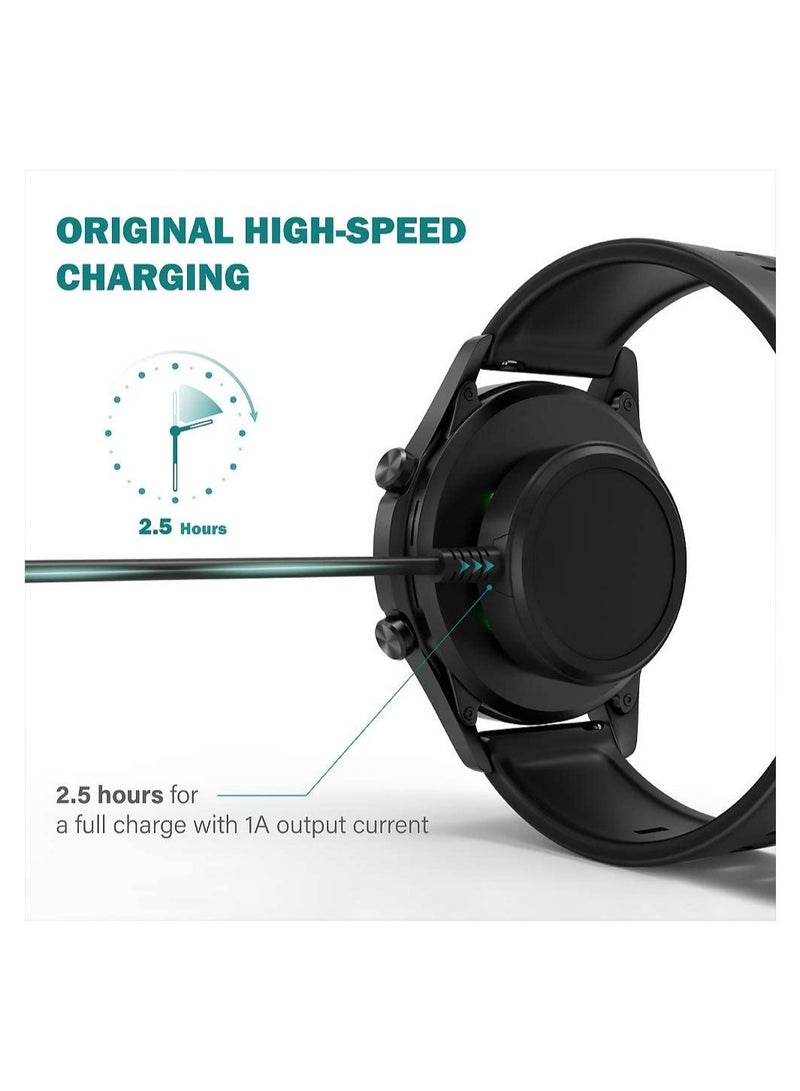 ELTRAZONE Charger Compatible with Huawei Watch GT, GT2, GT 2e, Honor Watch Magic, Magic 2, Honor Watch GS Pro 100cm USB Charging Cable - Image 4