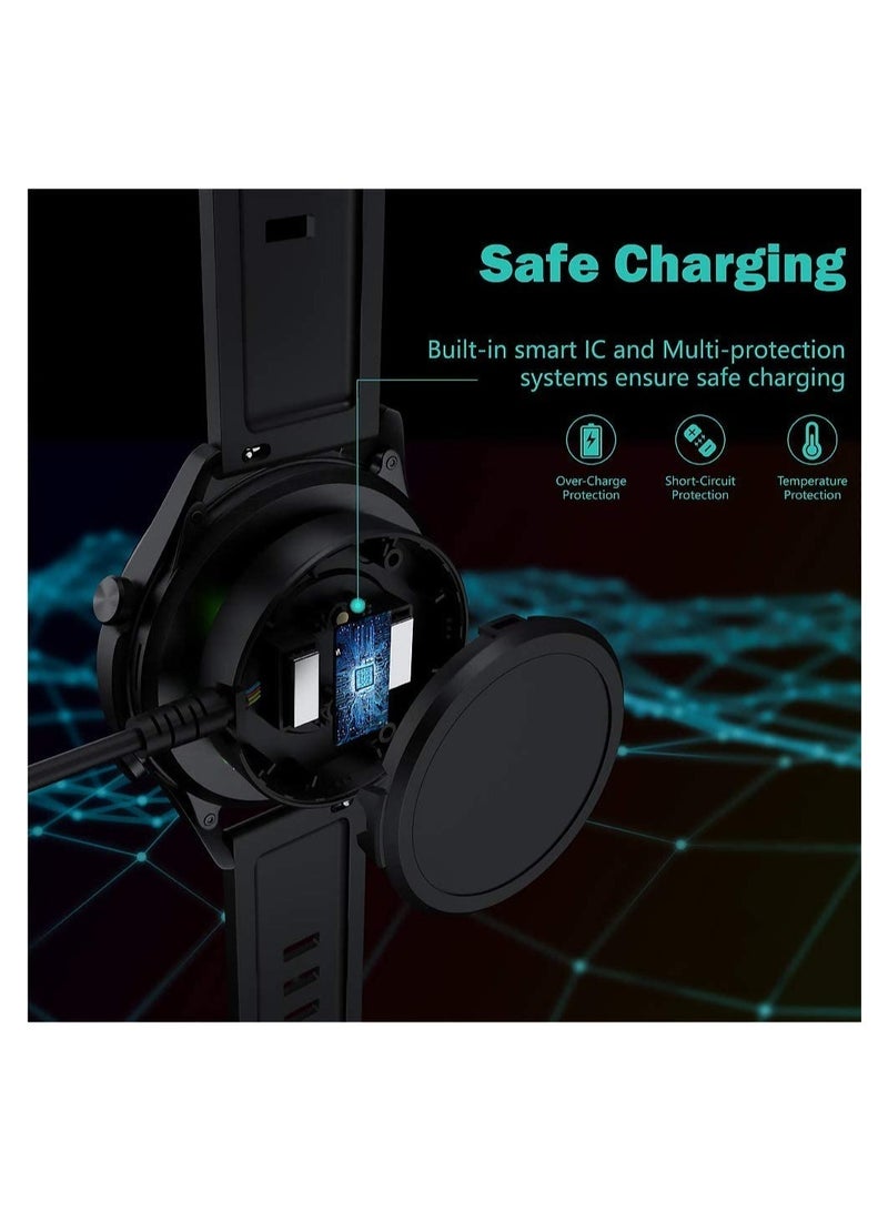 ELTRAZONE Charger Compatible with Huawei Watch GT, GT2, GT 2e, Honor Watch Magic, Magic 2, Honor Watch GS Pro 100cm USB Charging Cable - Image 3