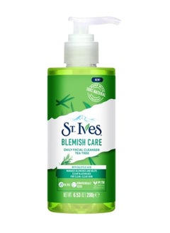 ST. Ives Blemish Care Face Wash Tea Tree Daily Facial Cleanser 200 ml 