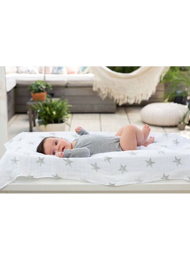 aden + anais Pack Of 4Muslin Swaddle Blanket - Dusty - Image 5