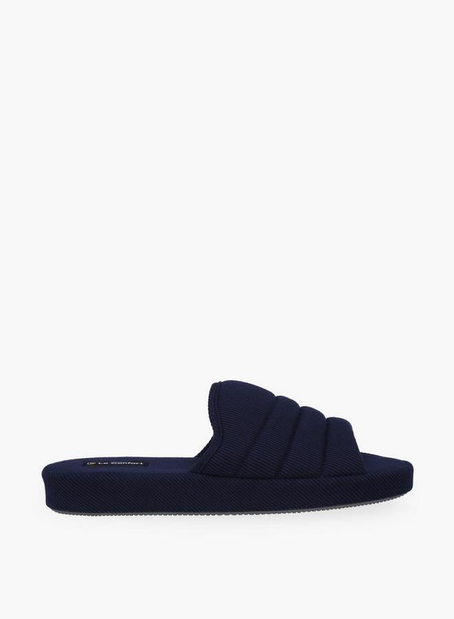 Le Confort Men Ribbed Bedroom Slides - Image 2