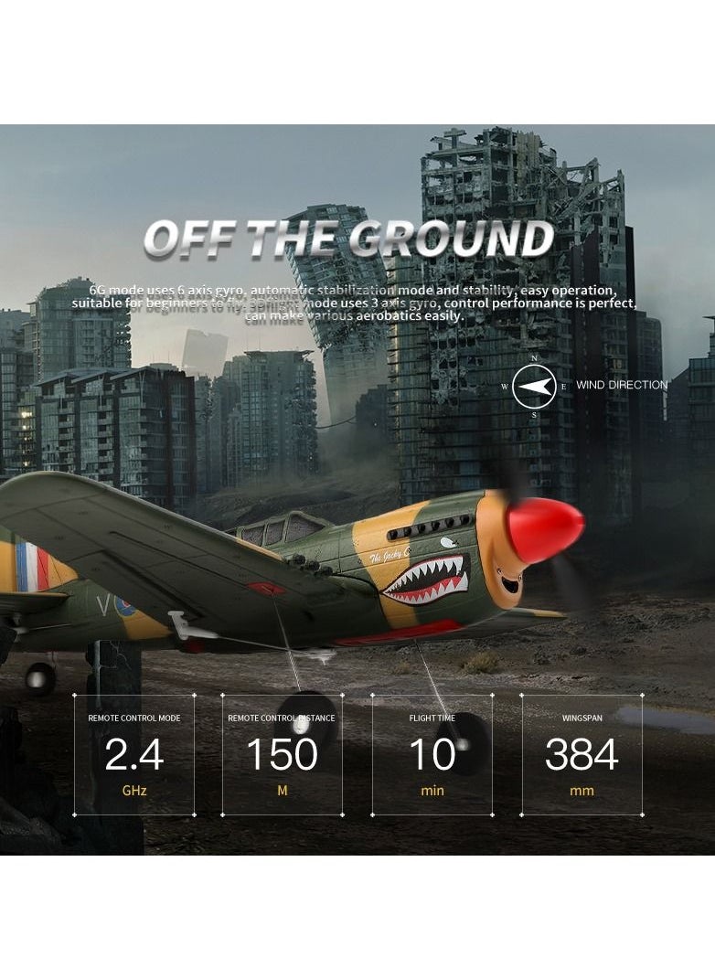 AROAQ - A220 Remote Control Aircraft 2.4GHz RC Airplane RC Plane Ready to Fly with 6G/3D Stabilization System - Image 1