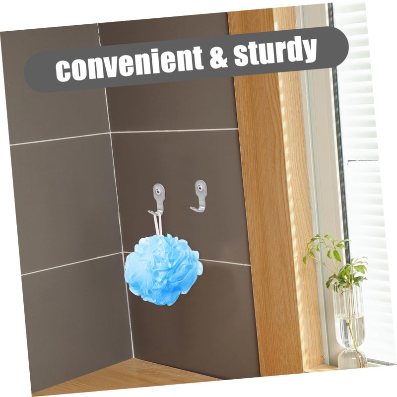 20 Pcs Heavy Duty Wall Hooks for Coats Towels Kitchen Utensils in Bathroom Kitchen - Image 4