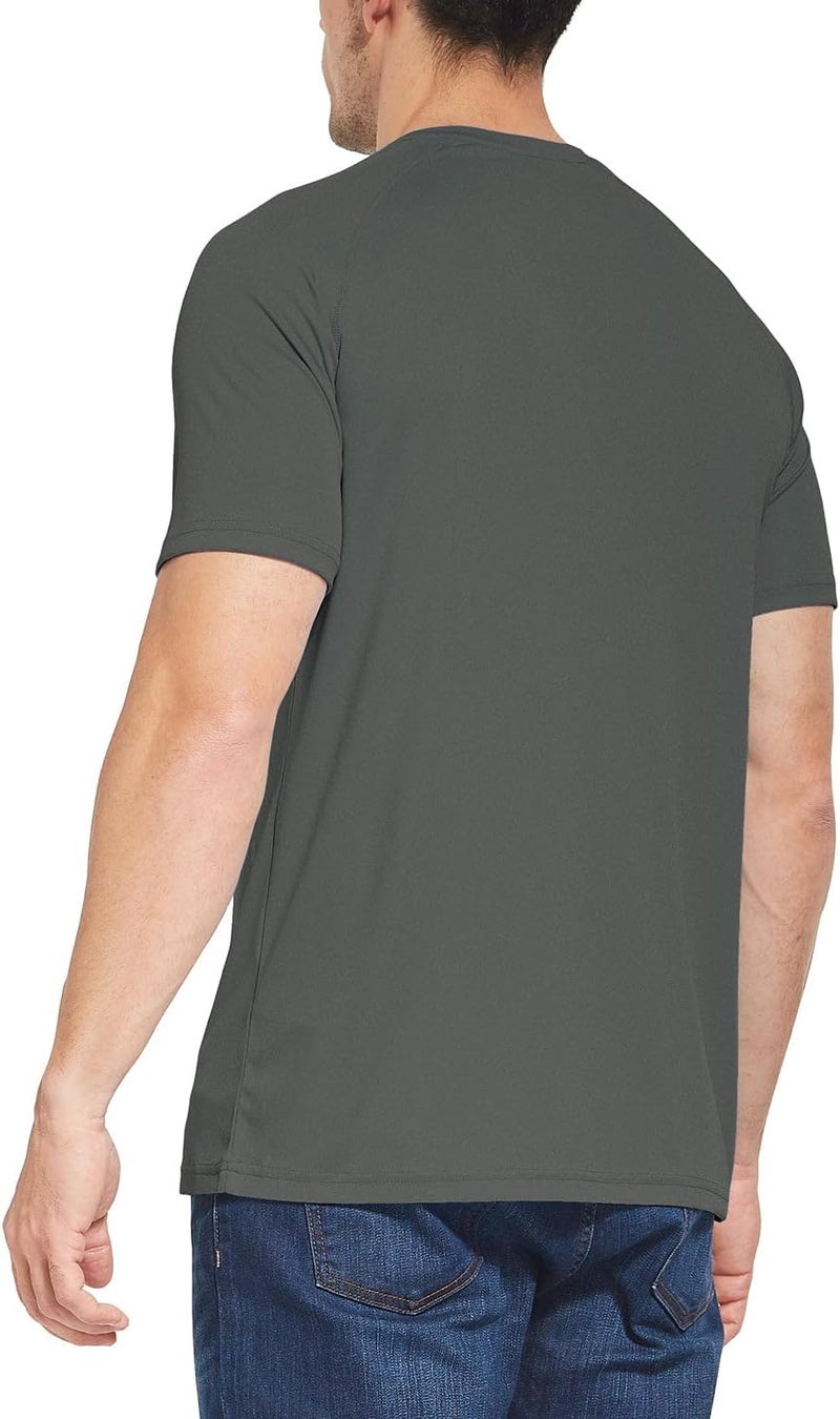 Baleaf Men's Sun Protection Shirts UV SPF UPF 50+ Long Sleeve Rash Guard Fishing Running Quick Dry Lightweight - Image 3