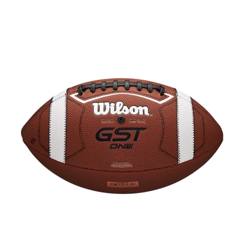 WILSON GST SpeedSkin One Football Brown Official Size - Image 3