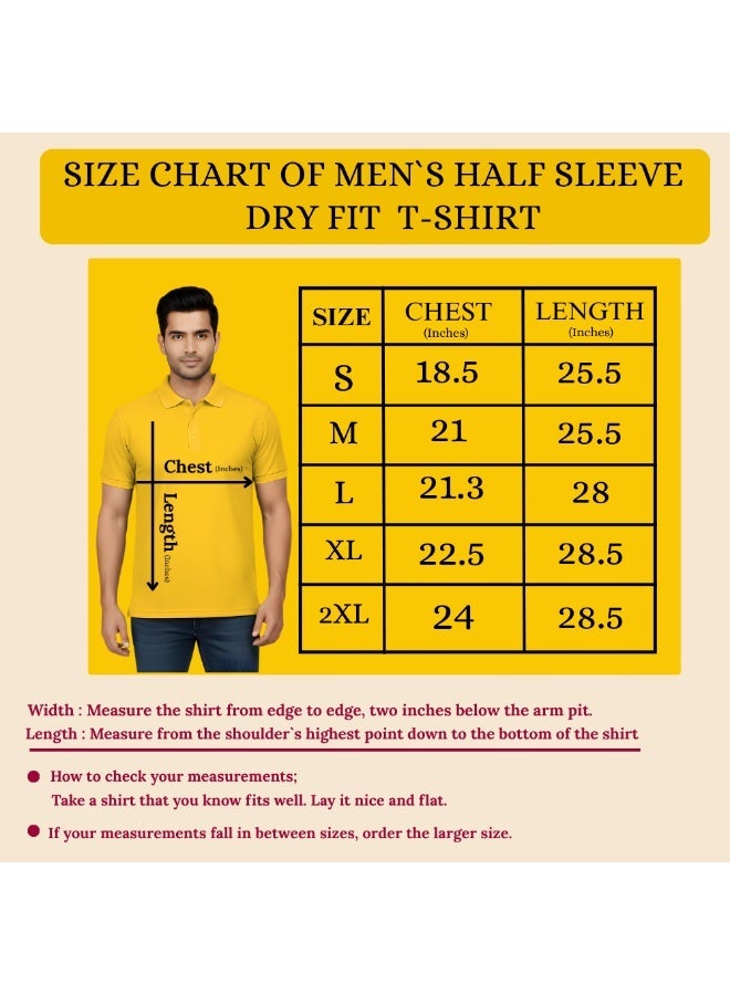 PRINTSHOP4ME Chennai Cricket Jersey For Men-Dhoni Dry-Fit T-Shirt For Men-Perfect For Chennai Cricket Fans - Image 3