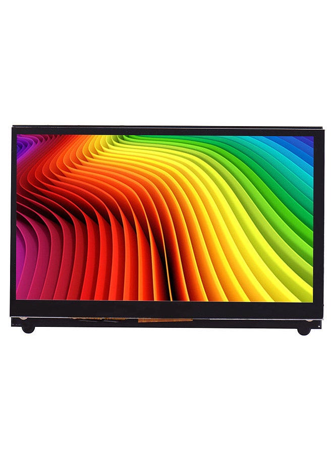 Generic - 7 Inch HD IPS Capacitive Touchscreen Display 1024*600 Resolution Small Portable Monitor with USB HD Interface Compatible with Raspberry Pi Educational Tool - Image 1