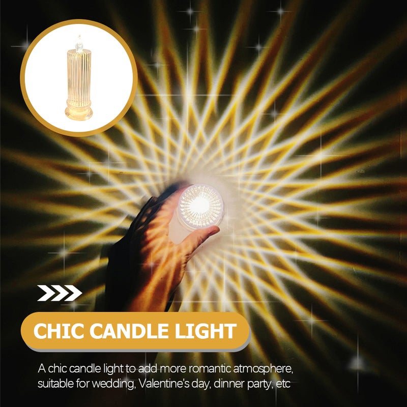 Simulation Candle Light Night Lamp Bedside Lamp Room Decorative Light - Image 5