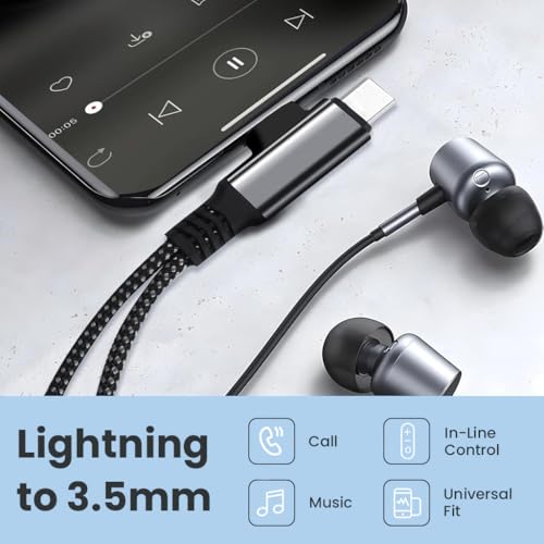 Verilux® 4 in 1 USB C to 3.5mm Connector, PD 10W Type C & Light-ning to 3.5 MM & C Connector, Game Sound Card Game Audio Adapter Support for iPhone 17/16/15, HarmonyOS 15/14/13, Oppo, OnePlus - Image 3