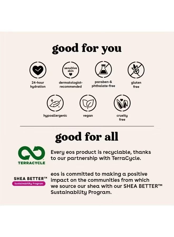 EOS Shea Better Body Lotion – Vanilla Cashmere 473ml | 24-Hour Moisture, Lightweight & Non-Greasy - Image 2