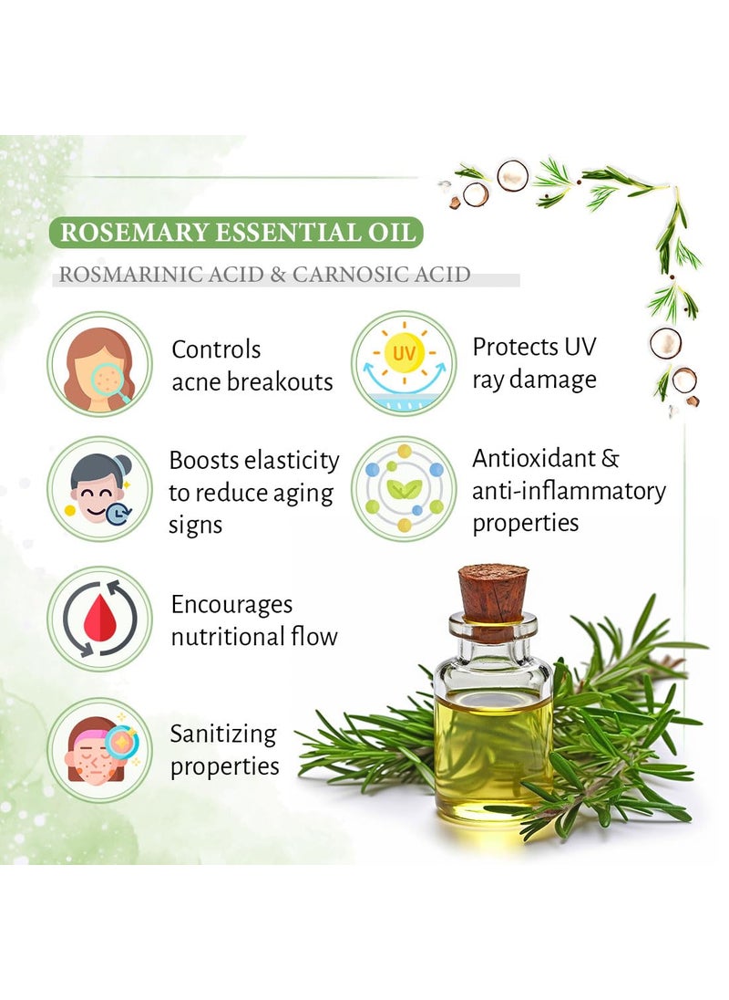 KEYA SETH AROMATHERAPY, DEVICE OF DROP Keya Seth Aromatherapy Rosemary Lavender Coconut Water Mist Spray Face Toner Glowing Skin Hydration Soothing Anti Aging Distilled Essential Oil 200ml  - Image 3