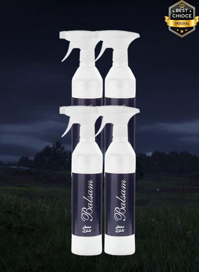 Banafa 4 Pieces Balsam Air Freshner 500ml - Image 1