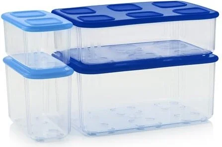 توبروير Transparent Container Set of 4