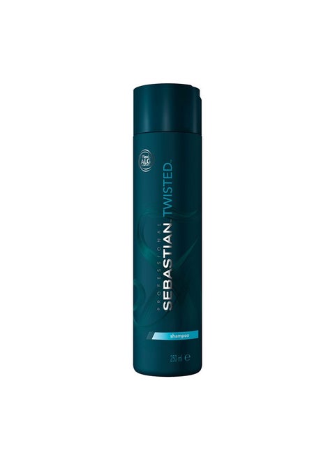 Sebastian Professional Twisted Elastic Shampoo for Curly Hair | 250 ml | Nourishing, Hydrating Hair Cleanser for Curl, Wavy Hair | For Frizz Control