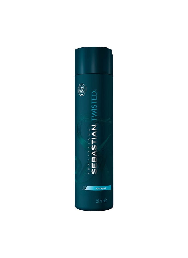 Sebastian - Sebastian Professional Twisted Elastic Shampoo for Curly Hair | 250 ml | Nourishing, Hydrating Hair Cleanser for Curl, Wavy Hair | For Frizz Control - Image 1