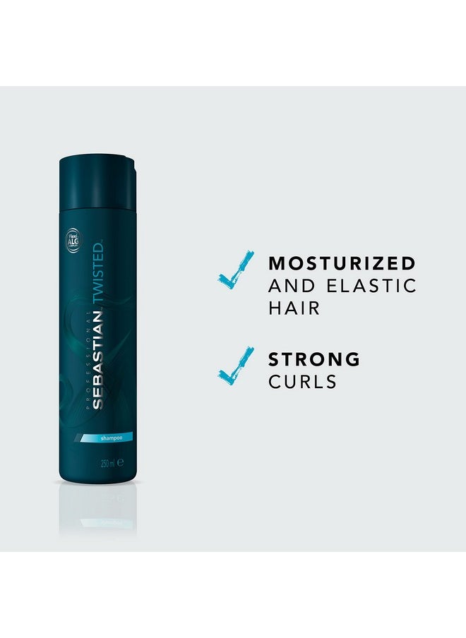 Sebastian - Sebastian Professional Twisted Elastic Shampoo for Curly Hair | 250 ml | Nourishing, Hydrating Hair Cleanser for Curl, Wavy Hair | For Frizz Control - Image 1