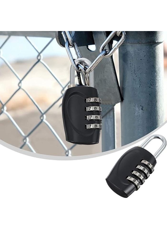 Black 4 Digit Combination Resettable Cabinet Luggage Bag Lock Padlock CIN538SY - pzsku/Z4EAB8E1898DC967B3F01Z/45/_/1735568091/f4c89e6e-442d-43cd-a2af-dc02da2f5ba4