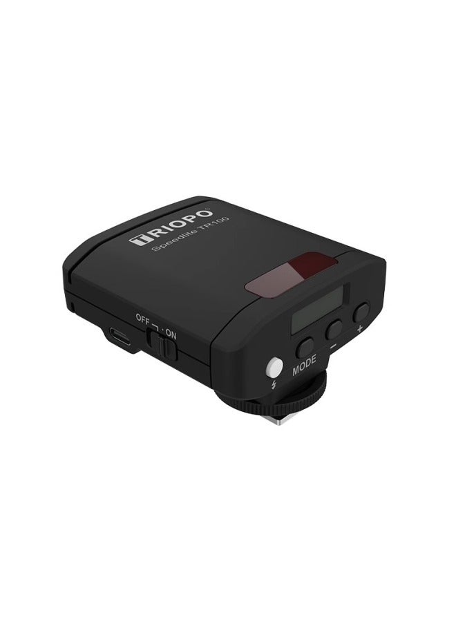 TRIOPO Jiebao TR100 Mini Mini Flash Micro Single Digital Film Camera External Top Applicable Cable-Color:Tr-100 Black  - Image 1