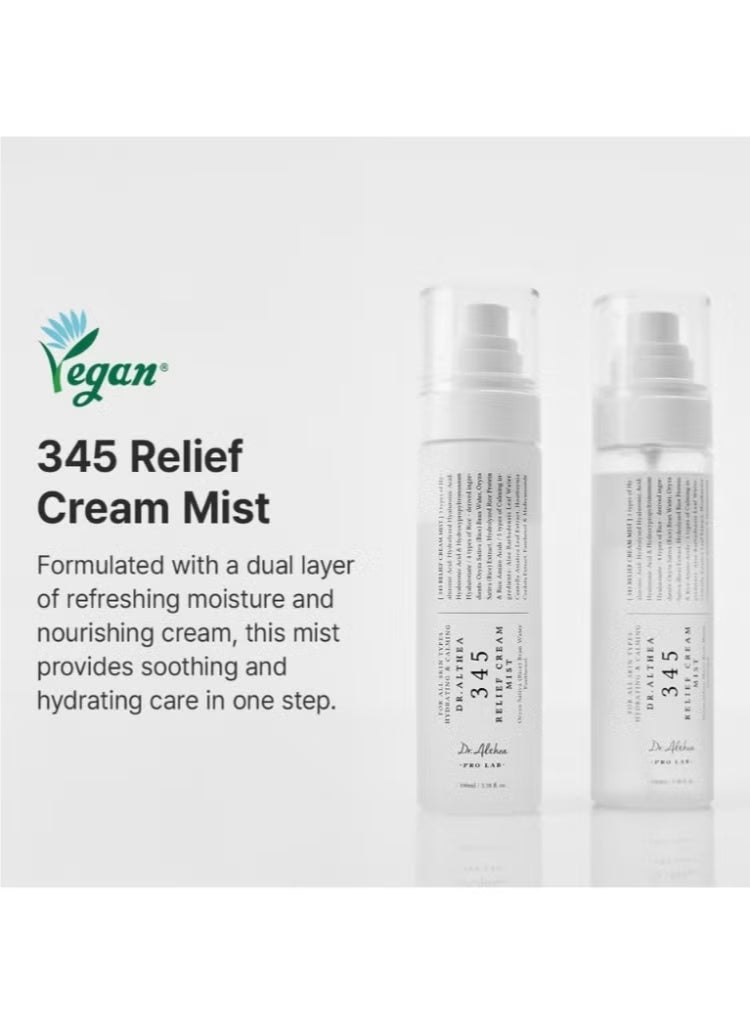 DrAlthea 345 Relief Cream Mist – Hydrating & Soothing Face Mist for Sensitive, Dry & Irritated Skin - Image 2