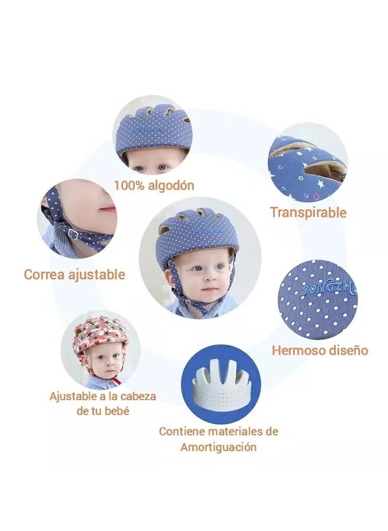 Gonice - Anti-shock Safety Protective Helmet Walking Babies and Children - Image 1