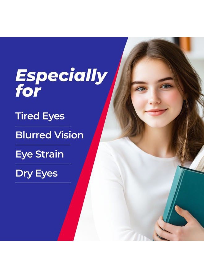 Afc Japan Diamond Vision Pro 4X - Eye Formula with FloraGLO Lutein 4X, Zeaxanthin, Astaxanthin & Bilberry Extract - Image 3