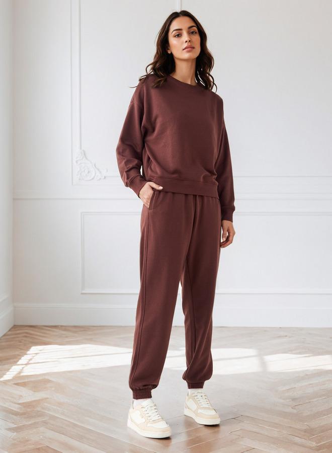 سبلاش فيڤ بنطلون رياضي بقصة عادية وجيوب - Image 1