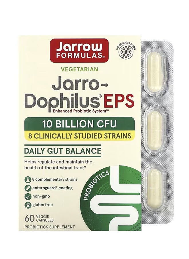 jarrow formulas Jarro-Dophilus EPS 10 Billion CFU 60 Veggie Capsules