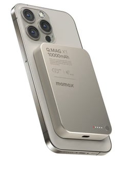Momax Q.MAG X1 10,000mAh Wireless Magnetic Power Bank with USB-C 15W PD Output  - Image 1