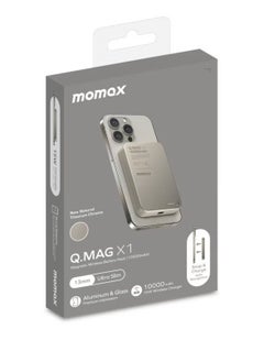 Momax Q.MAG X1 10,000mAh Wireless Magnetic Power Bank with USB-C 15W PD Output  - Image 5
