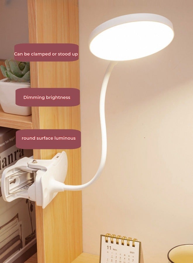 XiuWoo 3 Color Temperature Stepless Dimming Eye Protection Desk Lamp Clip Night Light Rechargeable Led Bedside Reading Lamp - Image 3