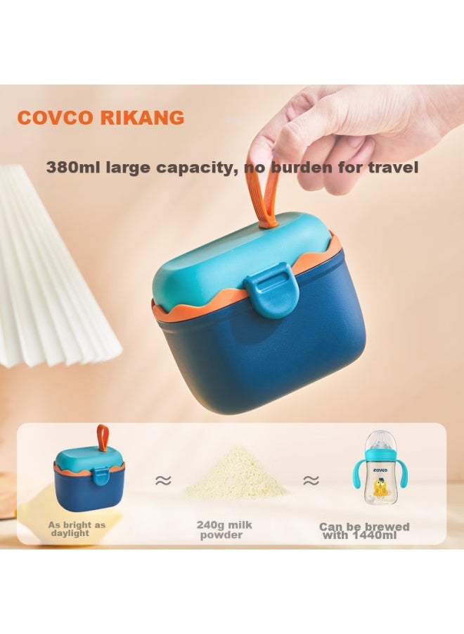 Rikang Milk Powder Container, Portable Milk Powder Canister, Snack Box, Multifunctional Baby Food Container, N6022, Beige - Image 4