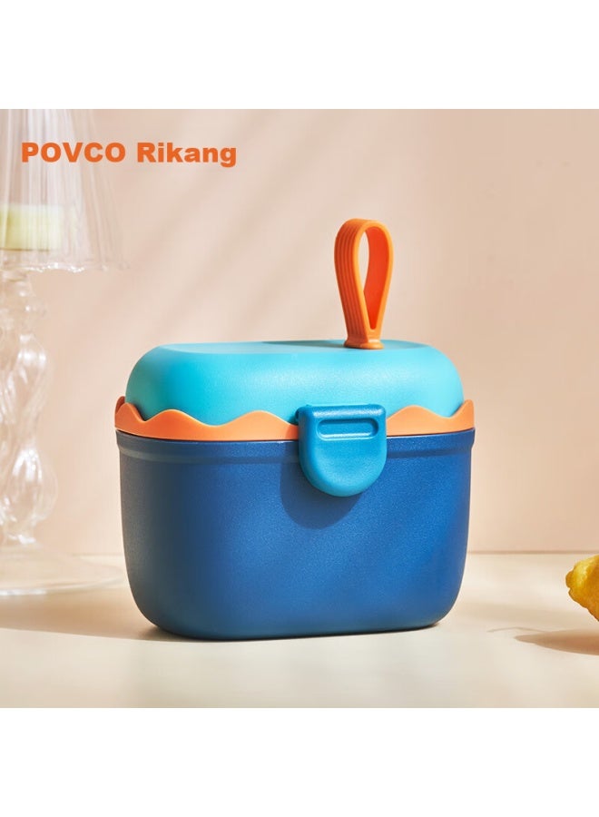 Rikang Milk Powder Container, Portable Milk Powder Canister, Snack Box, Multifunctional Baby Food Container, N6022, Beige - Image 1