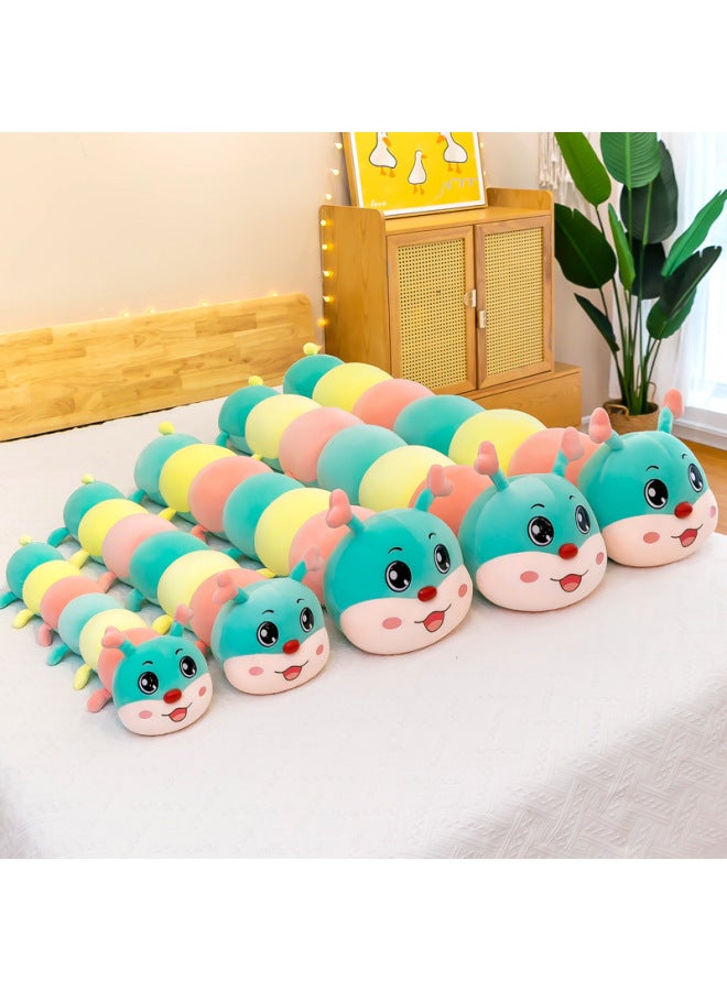 Colorful Caterpillar Pillow Long Pillow Cute Plush Toy Girls Bed Doll Doll Children-Specification:＜＞﹣➺150cm Subscribe And Get A Small Pendant௹༻＜＞-Color:＜＞﹣➺Couple Pair ༹༻＜＞ - Image 3