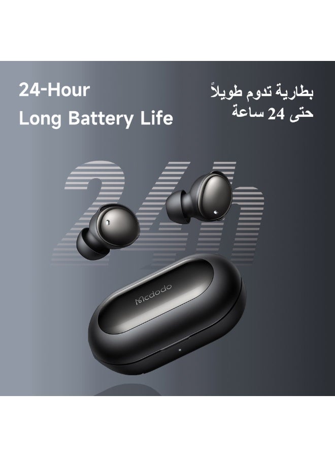 Mcdodo Goodnight Sleep Earbuds (Ultra Comfortable -3.5g Thin&Compact , 24H Lang Playtime) - Image 2