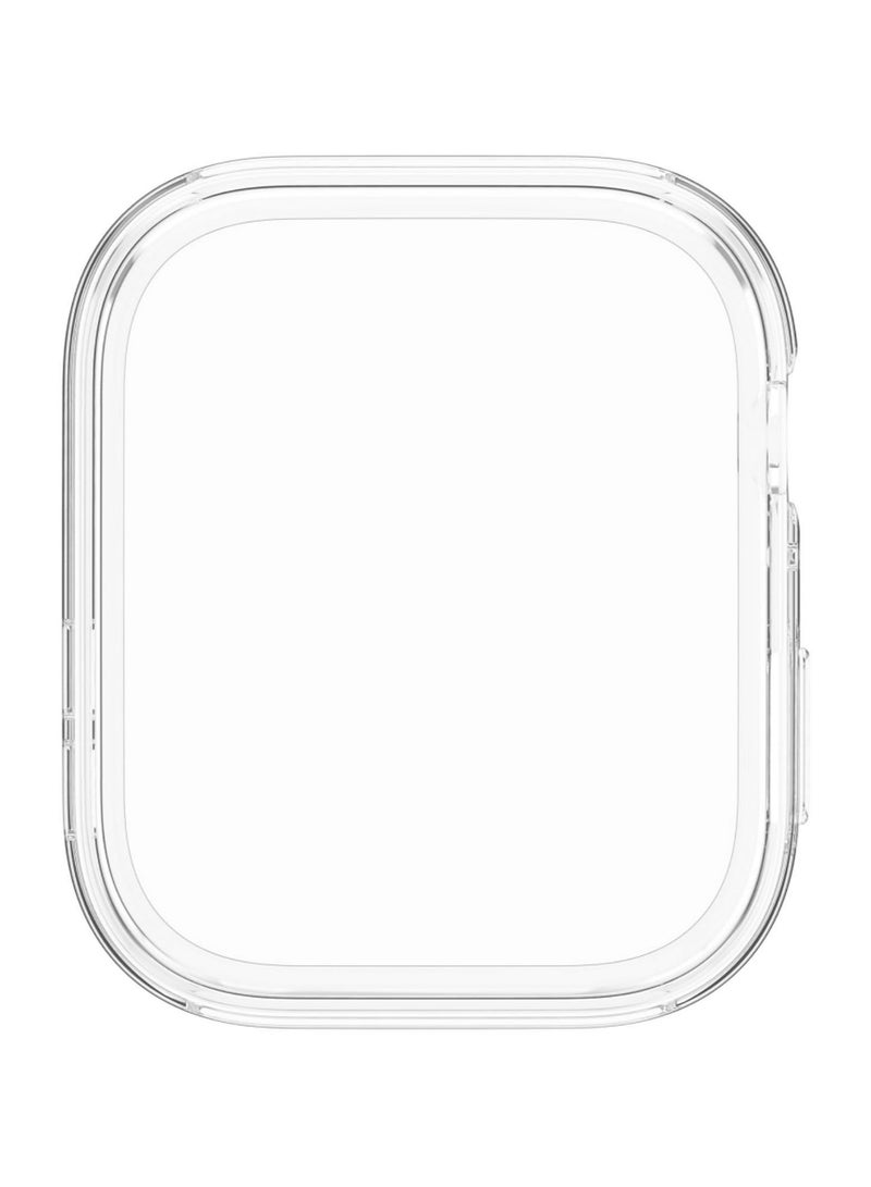 1PCS TPU Case for Huawei Watch Fit 3 Soft Plated Bumper Cover with All-Around Screen Protector Clear Shockproof Shell Accessories for Huawei Watch Fit 3 (Transparent) - Image 5