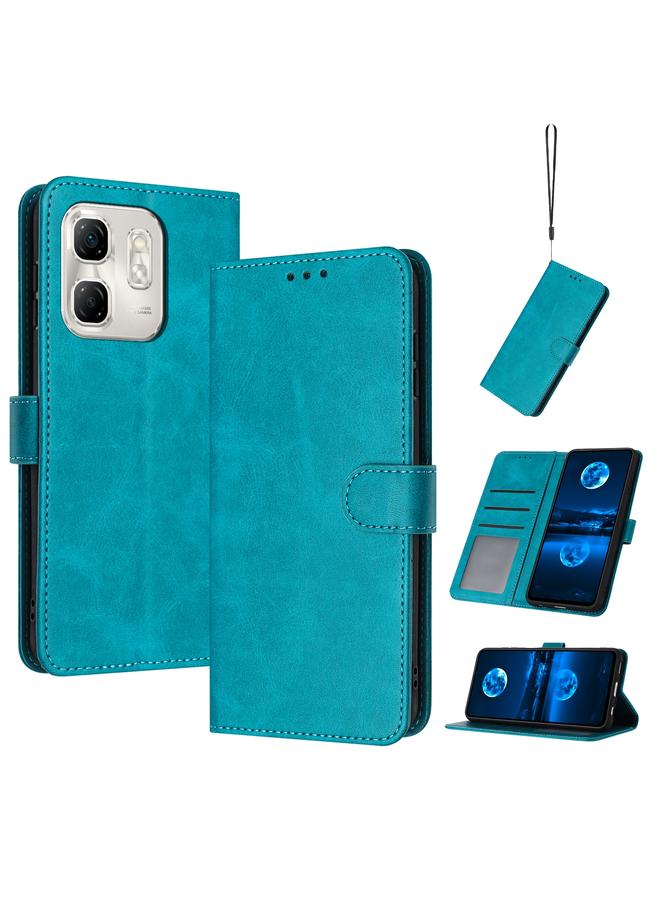 زبون جراب لهاتف Infinix Hot 50i مصنوع من جلد العجل الصلب - Image 1