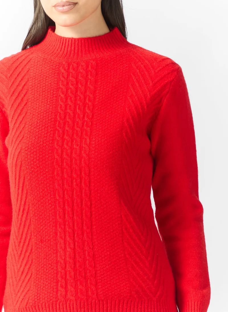 ELLA  Cable Knit Sweater for Women | Best Price UAE
