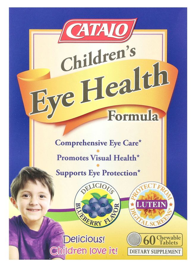 Children's Eye Health Formula Blueberry 60 Chewable Tablets