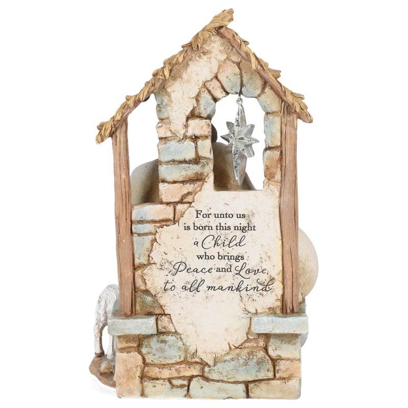 Roman Roman 133028 Holy Family with Star in Window Figurine  9.25 inch  Multicolor - Image 5