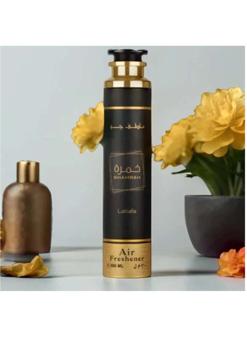 Lattafa KHAMRAH AIR FRESHENER,300ML  - Image 1